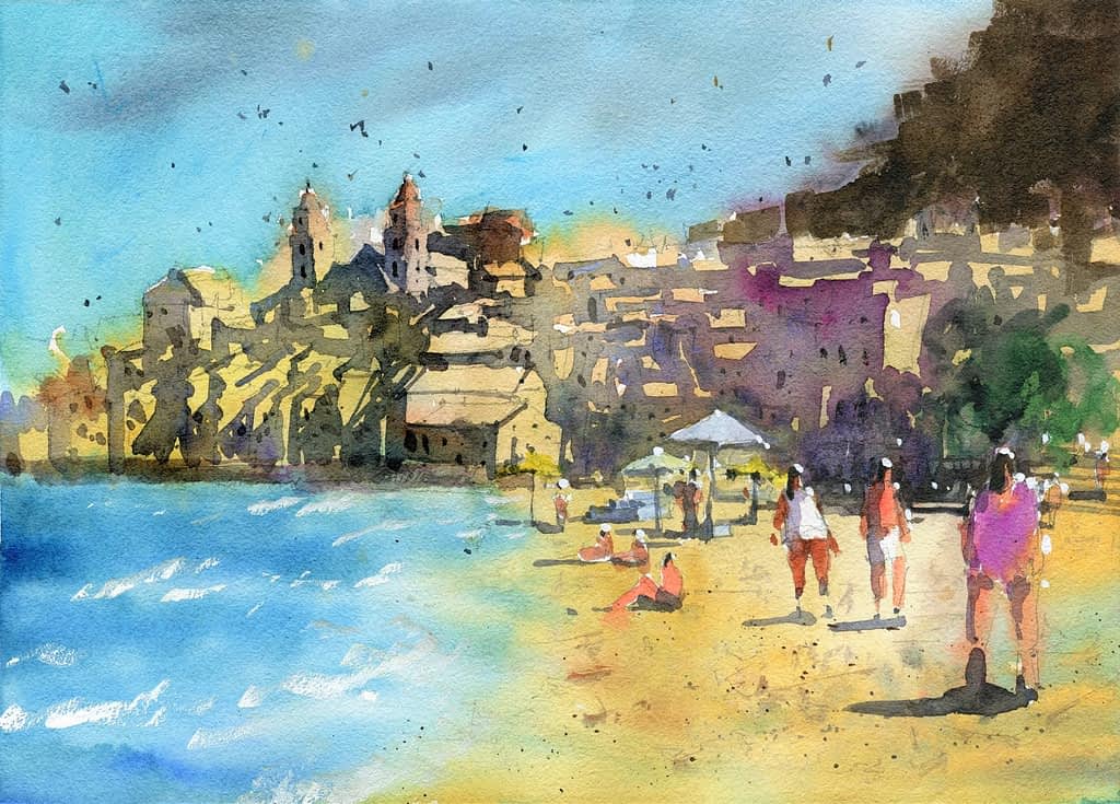 Paint a Beach Landscape