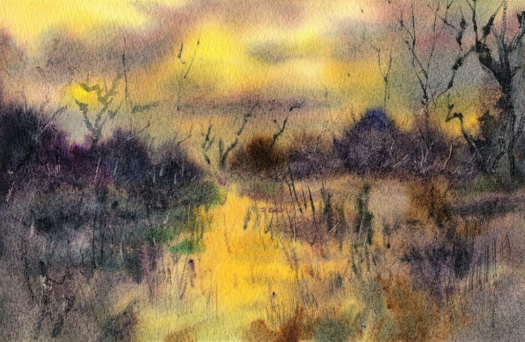 Life Lessons in Watercolor - Dealing With Uncertainty