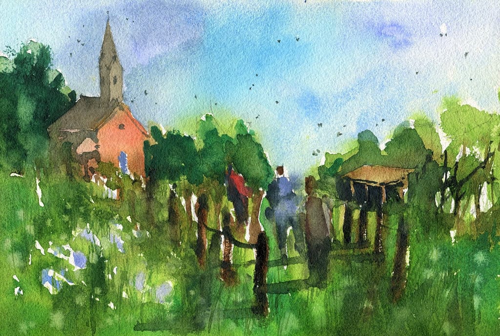 Belfry of Bruges Landscape