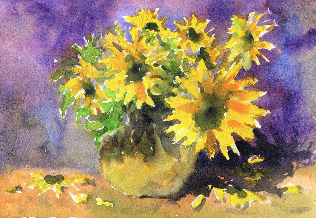 Life Lessons in Watercolor - Dealing With Uncertainty