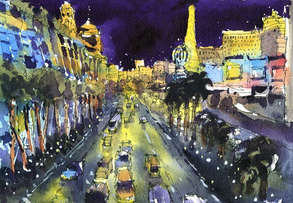 Complex Landscapes Made Easy: Paint Las Vegas and Tokyo