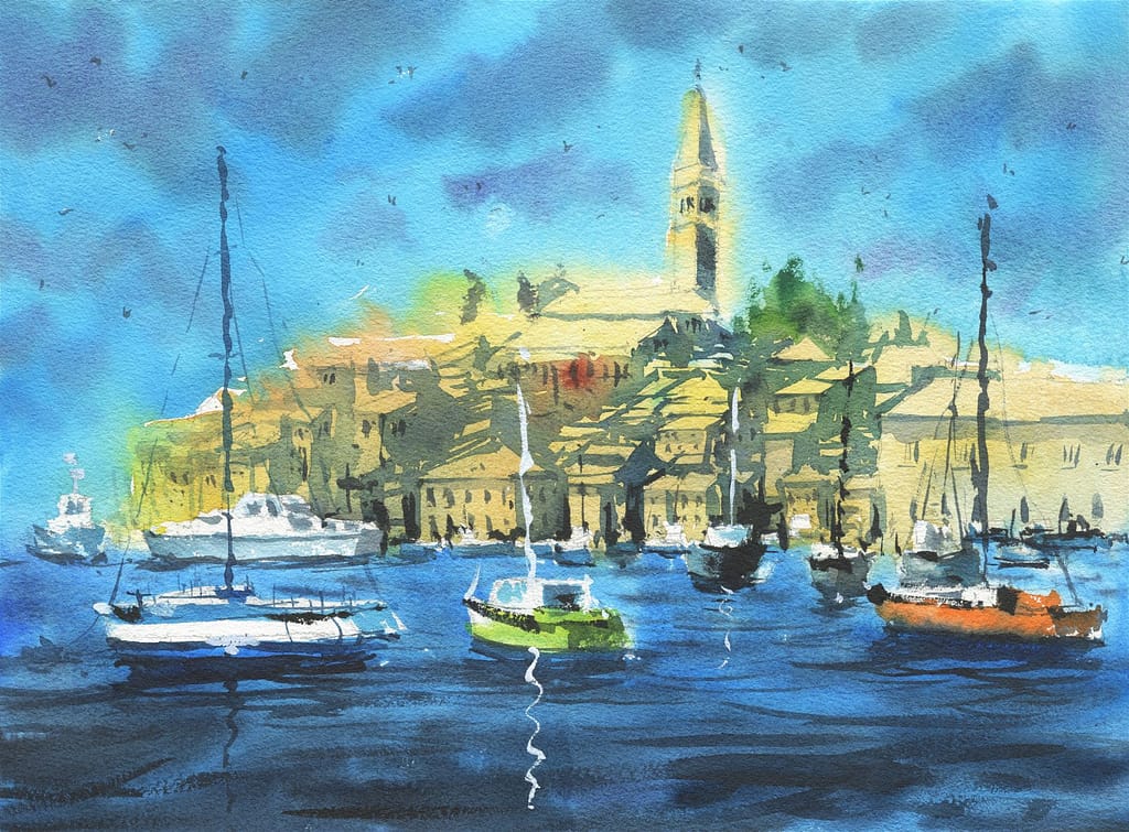 Rovinj Loose Painting